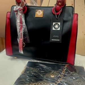 Brand New Luxury Women Handbag w/ mini purse